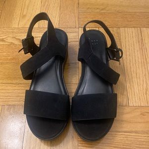 Black wedges
